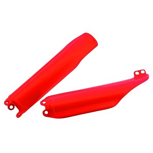 Rtech Honda CR125R 1990-2007 Neon Red Fork Guards Protectors