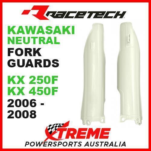 Rtech Kawasaki KX250F KX450F KXF 2006-2008 Neutral Fork Guards Protectors