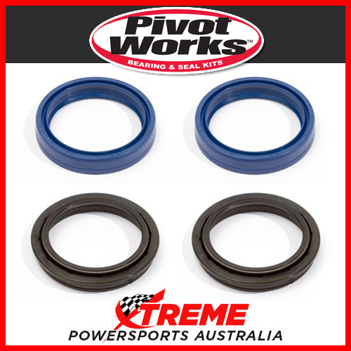 Fork Oil/Dust Seals Set Honda CRF 450X 2005-2016, 47x58x10 Pivot Works PWFSK-Z002