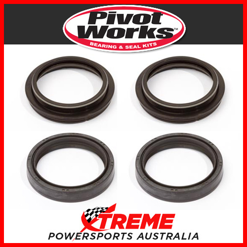 Fork Oil/Dust Seals Set For Suzuki RM 125 1996-2000, 47x60x10 Pivot Works PWFSK-Z005