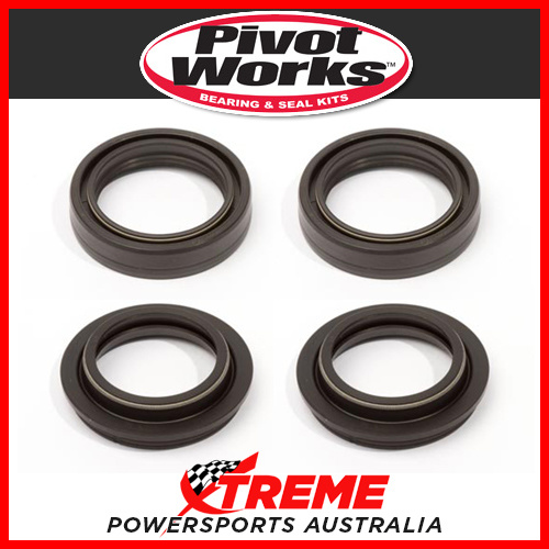 Fork Oil/Dust Seals Set For Suzuki RM 85 2002-2015, 37x50x11 Pivot Works PWFSK-Z008