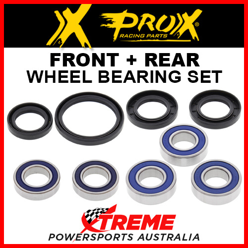 Pro-X Yamaha WR400F WRF400 1998 Front, Rear Wheel Bearing Set