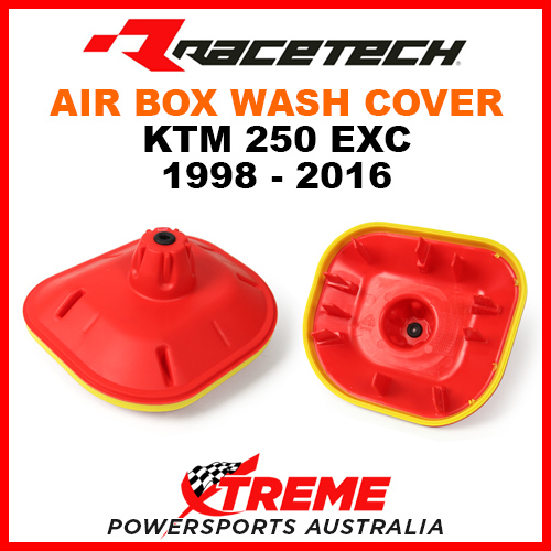 Rtech KTM 250EXC 250 EXC 1998-2016 Air Box Intake Wash Cover R-CPKTM011BL