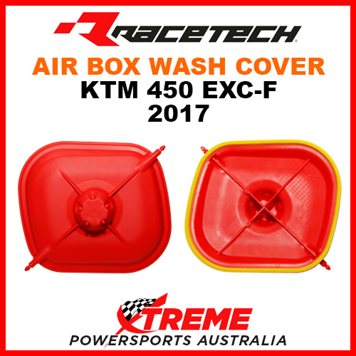 Rtech KTM 450EXC-F 450 EXC-F EXCF 2017 Air Box Intake Wash Cover R-CPKTM016BL