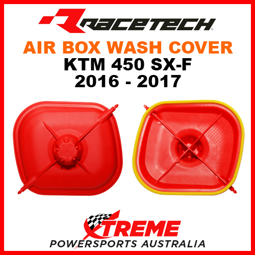 Rtech KTM 450SX-F 450 SX-F SXF 2016-2017 Air Box Intake Wash Cover R-CPKTM016BL