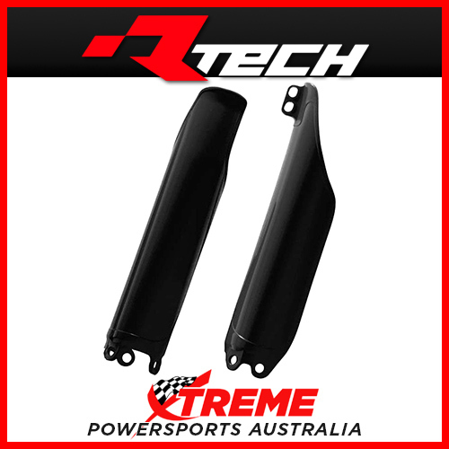 Rtech Black Fork Guards Protectors for Honda CRF450R 2016 2017 2018