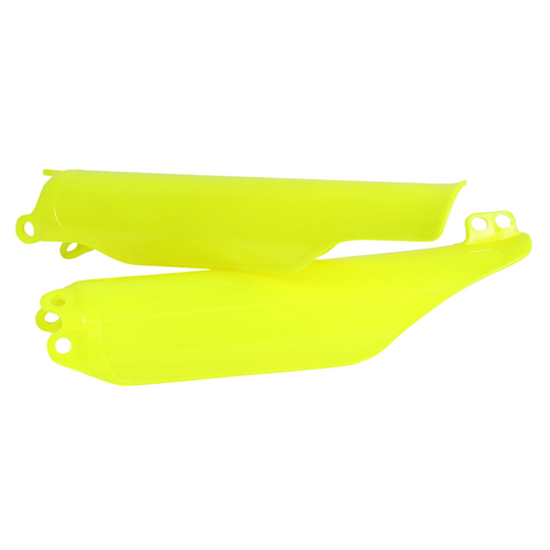 Rtech Neon Yellow Fork Guards Protectors for Husqvarna FE250 2016-2022