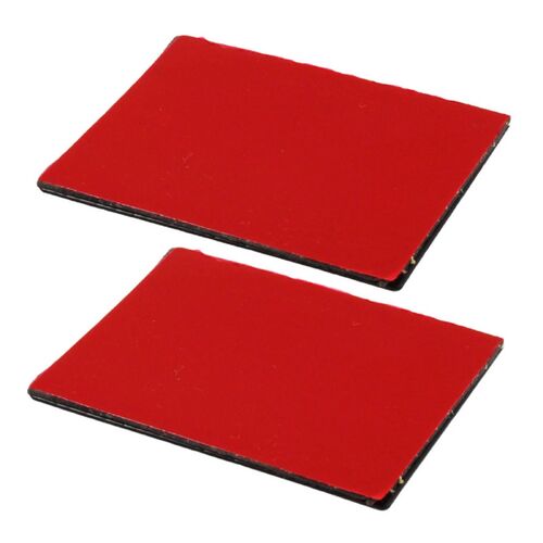 Ram 2-Pk Steel Rectangle Adhesive Plates For Ram Power-Plate