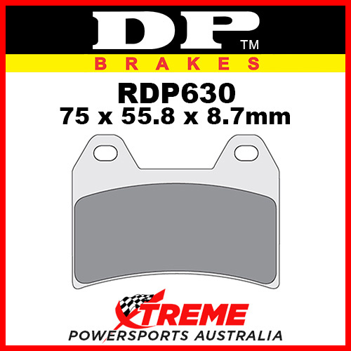 Aprilia Dorsodura Factory 750 10-13 DP RDP X-Race Titanium Front Brake Pad