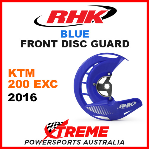 RHK Blue Front Disc Guard KTM 200EXC 200 EXC 2016 FDG07-B