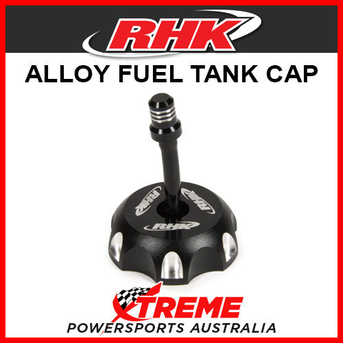 RHK KTM 250EXC 250 EXC 2000-2006 Black Alloy Fuel Tank Gas Cap, 50mm OD