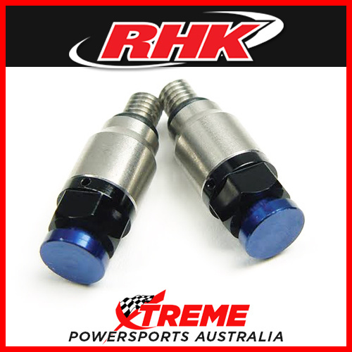 RHK MX FORK BLEEDER RELIEF VALVE SHOWA KYB FORKS BLUE CRF KX KXF YZ WR RM RMZ