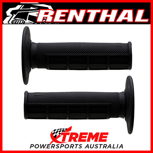 Renthal Mx Grips Firm Black Original Diamond/Waffle Dirt Bike Offroad Motorcycle  