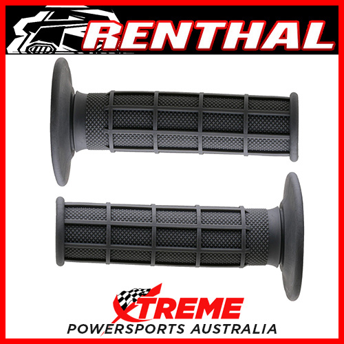 Renthal Mx Grips Medium Dark Grey Original Full Waffle Dirt Bike Offroad Motorcycle  