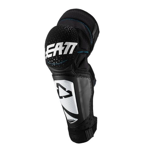 Leatt White/Black 3DF Hybrid EXT Knee & Shin Guard