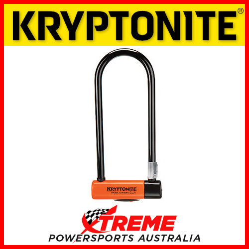 Kryptonite Evolution Series 4 LS Keyed Bike U-Lock 10.2cm x 29.2cm Motorcycle