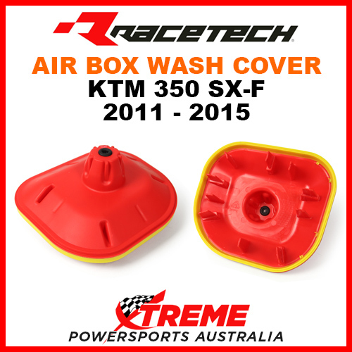 Rtech KTM 350SX-F 350 SXF SX-F 2011-2016 Air Box Intake Wash Cover R-CPKTM011BL