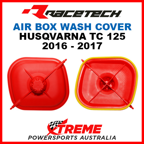 Rtech Husqvarna TC125 TC 125 2016-2017 Air Box Intake Wash Cover R-CPKTM016BL