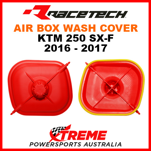 Rtech KTM 250SX-F 250 SX-F SXF 2016-2017 Air Box Intake Wash Cover R-CPKTM016BL