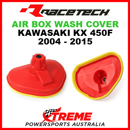 Rtech Kawasaki KX450F KXF450 2004-2015 Air Box Intake Wash Cover R-CPKXF0011BL