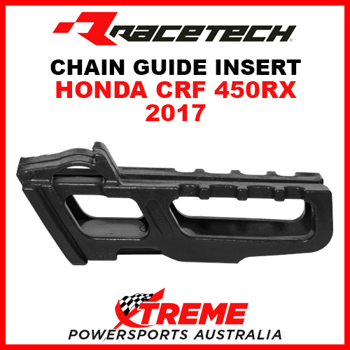 Rtech Honda CRF450RX CRF 450RX 2017 Black Chain Guide 