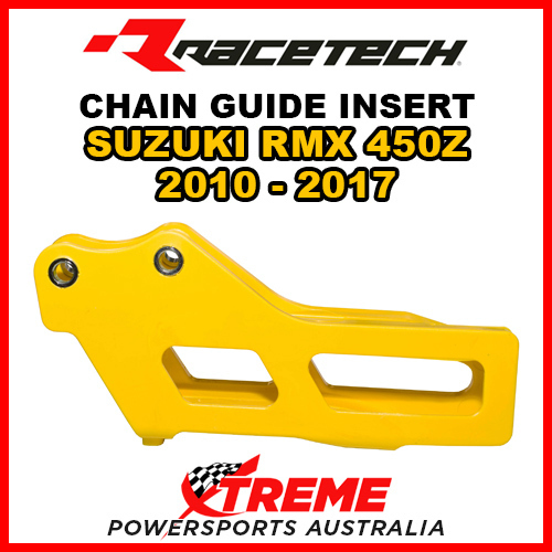 Rtech For Suzuki RMX450Z RMX 450Z 2010-2017 Yellow Chain Guide 