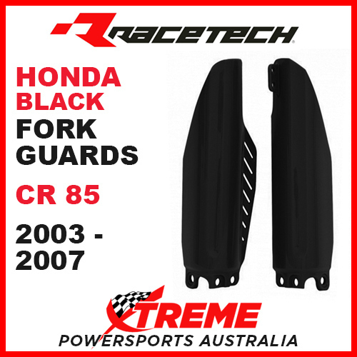 Rtech Honda CR85 CR 85R 2003-2007 Black Fork Guards Protectors