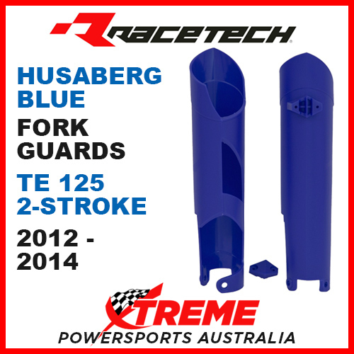 Rtech Husaberg TE125 TE 125 2012-2014 Blue Fork Guards Protectors