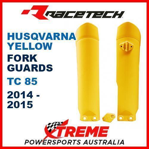 Rtech Husqvarna TC85 2014-2015 Yellow Fork Guards Protectors