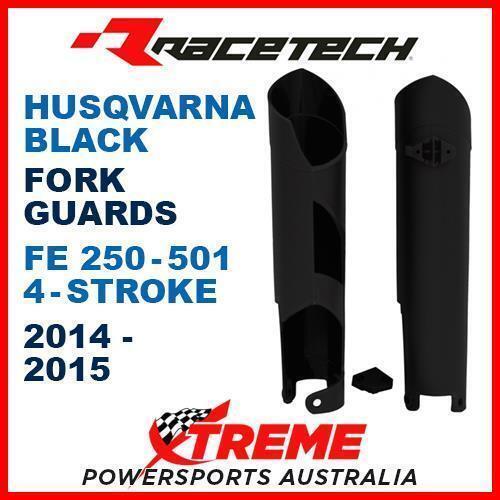 Rtech Husqvarna FE 250 350 450 501 2014-2015 Black Fork Guards Protectors