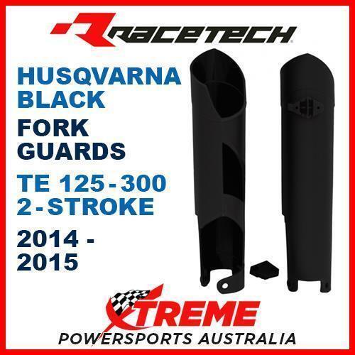 Rtech Husqvarna TE125 TE250 TE300 2014-2015 Black Fork Guards Protectors