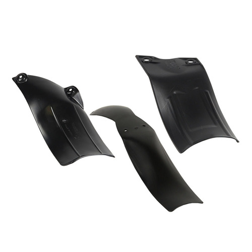 Rtech Black Husqvarna TE511 2011-2013 Rear Shock Guard Mud Flap Plate R-PSPHSQNR011