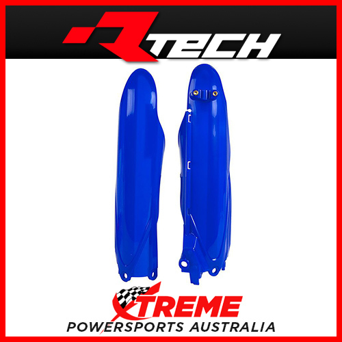 Rtech Blue Fork Guards Protectors for Yamaha WR250F 2020 2021 2022