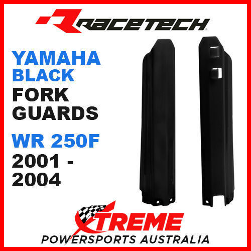 Rtech Yamaha WR250F WRF250 2001-2004 Black Fork Guards Protectors