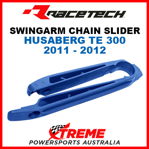 Rtech Husaberg TE300 TE 300 2011-2012 Blue Swingarm Chain Slider