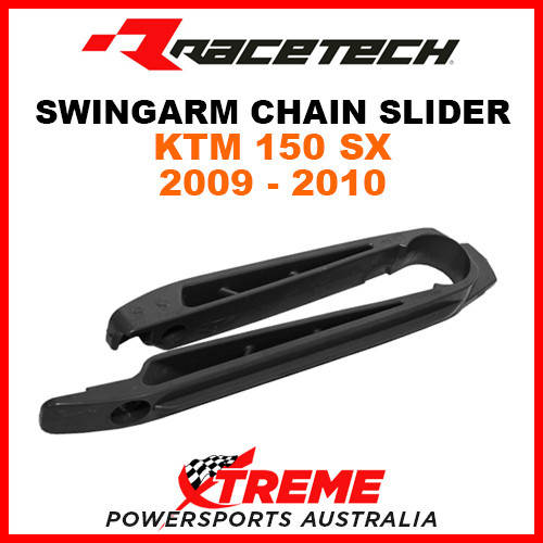 Rtech KTM 150SX 150 SX 2009-2010 Black Swingarm Chain Slider