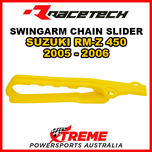 Rtech For Suzuki RMZ450 2005-2006 Yellow Swingarm Chain Slider