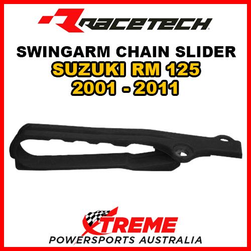 Rtech For Suzuki RM125 RM 125 2001-2011 Black Swingarm Chain Slider