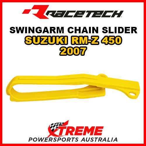 Rtech For Suzuki RMZ450 RM-Z450 2007 Yellow Swingarm Chain Slider