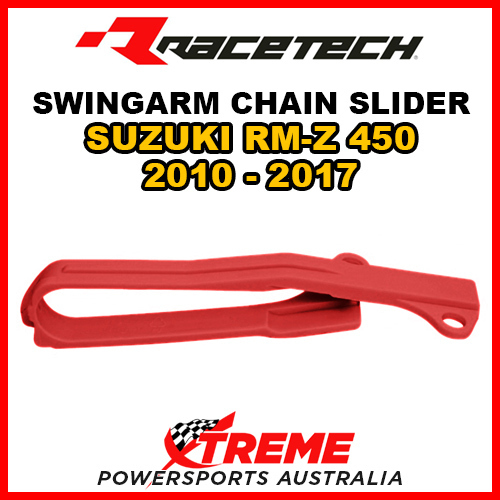 Rtech For Suzuki RMZ450 RM-Z450 2010-2017 Red Swingarm Chain Slider