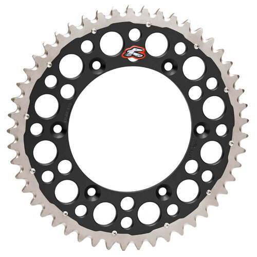 Renthal 48T Black Twinring Steath Rear Sprocket for Beta RR 250 2T RACING 2015-2023