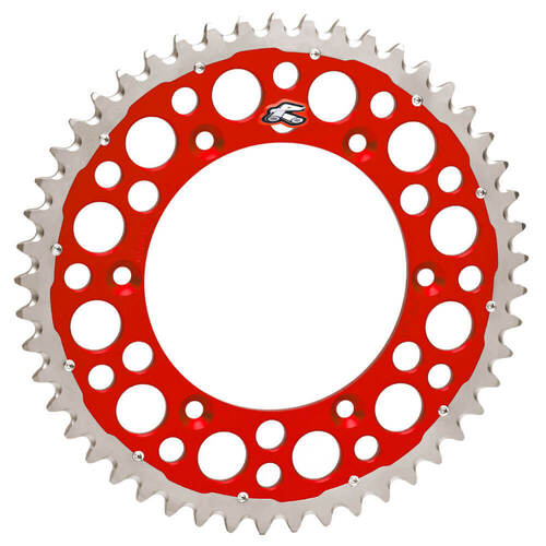 Renthal 49T Red Twinring Steath Rear Sprocket for Beta RR 480 4T RACING 2015-2023