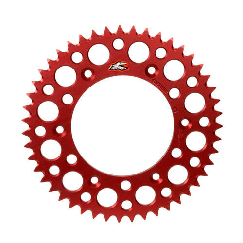 Renthal 48T Red Rear Alloy Ultralight Sprocket for Honda CR125R 1983-2007