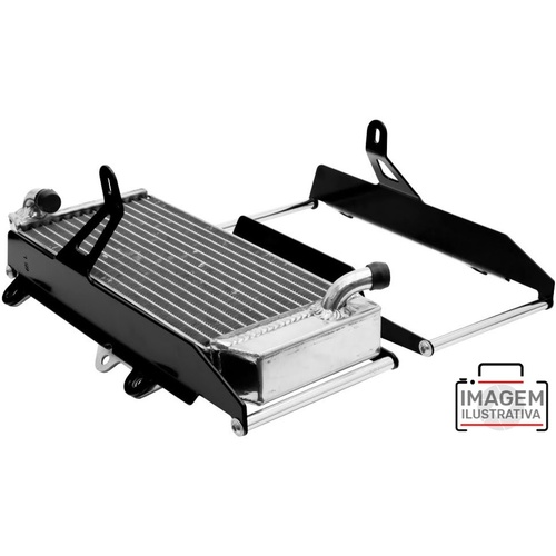 CrossPro Black Radiator Guard Set for BMW RR 250 2T 2020-2023