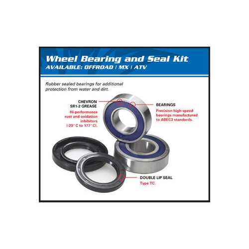 Swingarm Pivot Bearing & Seal Kit for Kawasaki KX450F 2016