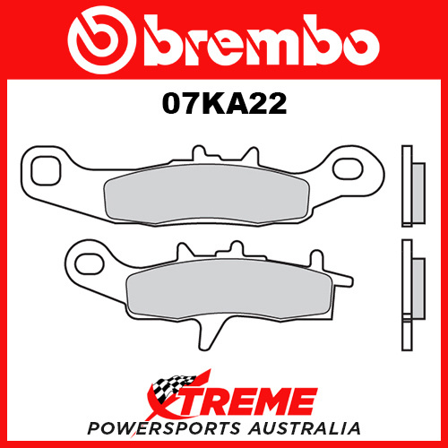 Brembo Kawasaki KX100 1997-2006 Sintered Off Road Front Brake Pad 07KA22-SD