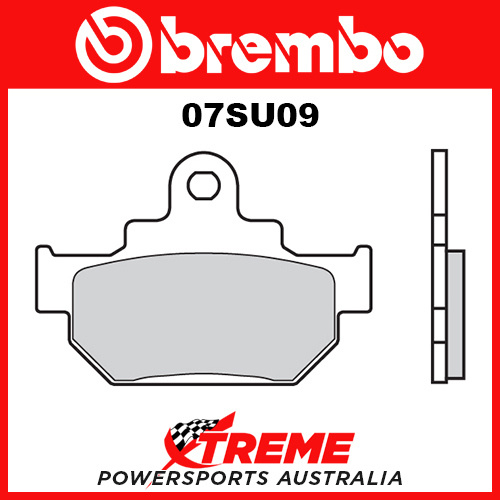 for Suzuki RM 125/250 F/G 85-86 Brembo Road Carbon Ceramic Front Brake Pads 07SU09-04