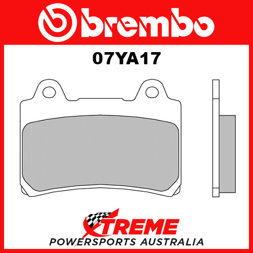 Yamaha FZR 250 87 Brembo Road Carbon Ceramic Front Brake Pads 07YA17-11