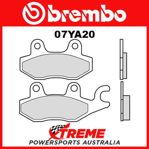 Triumph Speed Triple 94-97 Brembo Sintered Rear Brake Pads 07YA20-SP