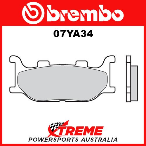 Yamaha FZ6-Fazer 04-07 Brembo Sintered Front Brake Pads 07YA34-SA